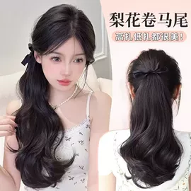 假发片;其他假发;假发马尾