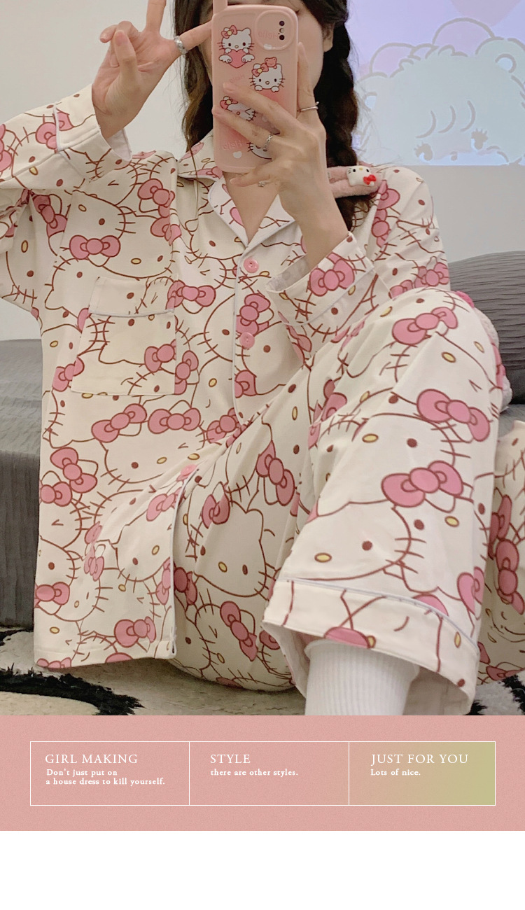 Kitty Cat Pajama Set Image 8