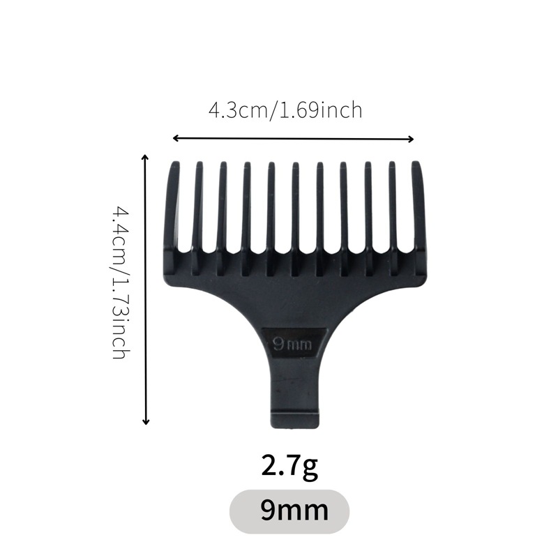 CestoMen peluquería pelo Clipper eléctrico límite peine traje pelo Clipper push Edge peine pinza posicionamiento peine 8-piece Set