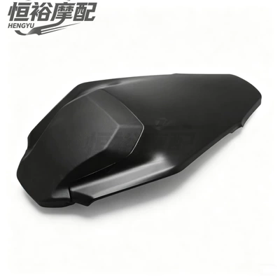 Motorcycle cushion — Comfortable and non-slip seat pads, sizes 25-26 - dark-black-25-26-model-rear-hump-original-seat-height