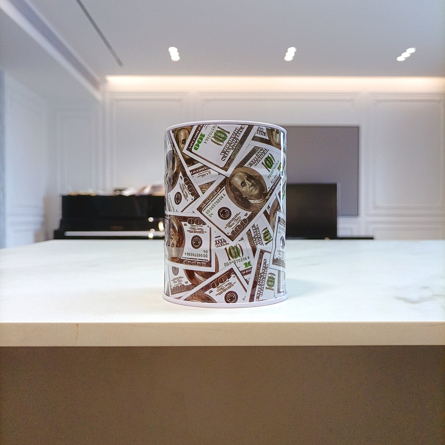 Moda japonesa de moda barril de aceite cenicero personalidad mini cenicero de acero inoxidable barril de gasolina cenicero