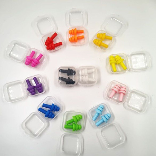 Christmas tree-shaped earplugs, noise reduction, anti-snoring, sleep, industrial protection, learning swimming travel earplugs in large quantities