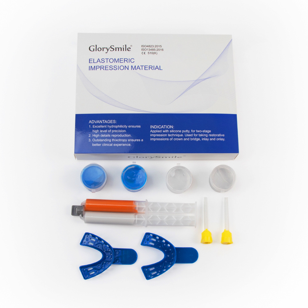 Material de impresión [pequeñas cantidades disponibles] material de impresión de caucho de silicona para aparatos dentales y retenedores.