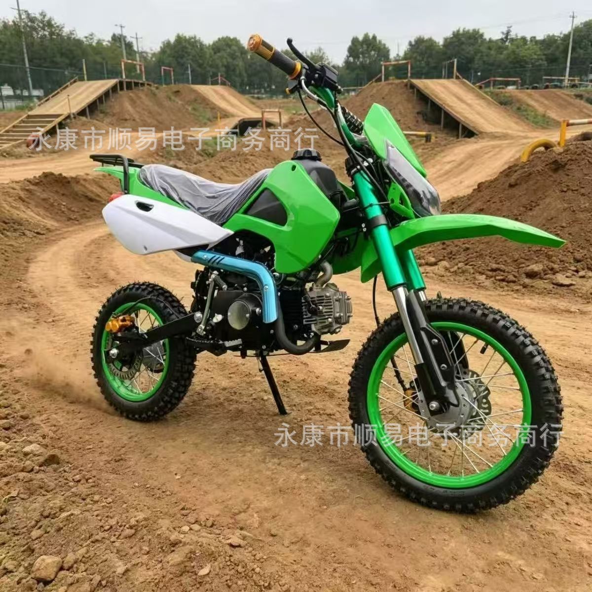 Off-Road Motorcycle, Two-Wheeled 125Cc Adult Mountain All-Terrain Motorcycle, Mountain Off-Road Vehicle