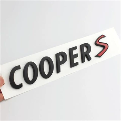 Mini Countryman Trunk Logo – Car logo - coopers-matte-black