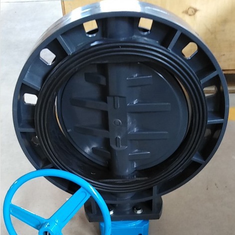 供应 UPVC涡轮蝶阀 大规格 DN350 管径350mm 900元一台