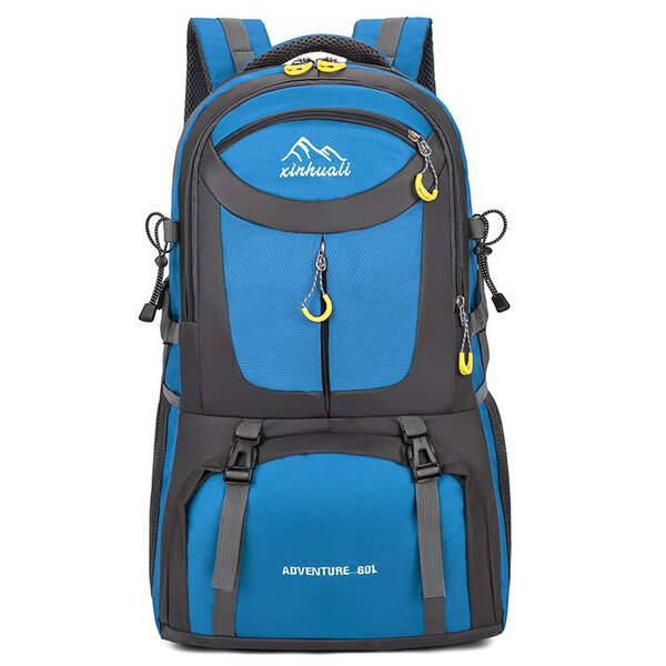 Capacious backpack