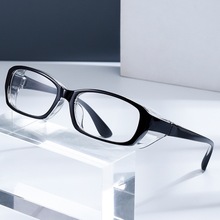 新款超轻透明防花粉眼镜防风沙防飞溅平光镜防护镜防蓝光护目眼镜