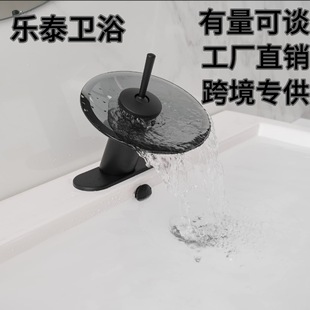 Cross-Border All-Copper Basin Faucet for Hot and Cold Water, Household Faucet for Washbasin, Bathroom, Factory Exclusive Supply