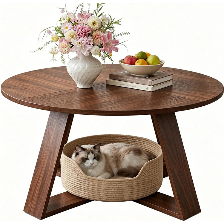 Small round table for discussions, casual reception table and chair set, simple balcony table, commercial round dining table for coffee and milk tea shops