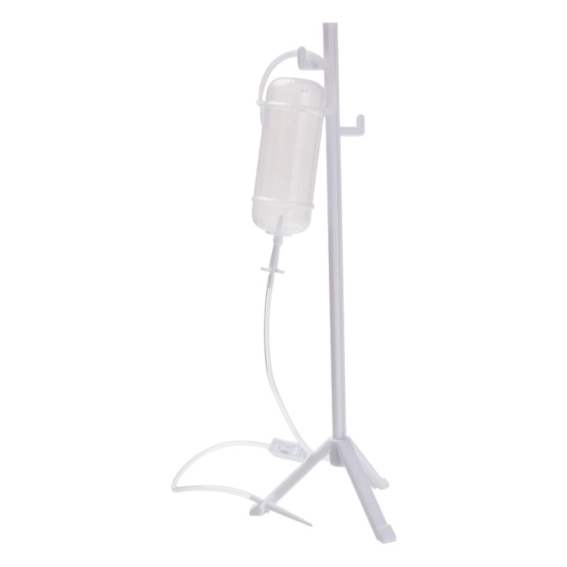 Source manufacturers shaking sound hanging bottle toy hanging bottle toy bracket small hanging bottle simulation hanging bottle intravenous drip doctor toy