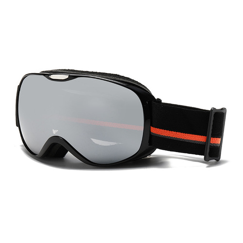 Children's colorful coated anti-fog mountaineering ski goggles box, outdoor windproof, sand and snow goggles H3050