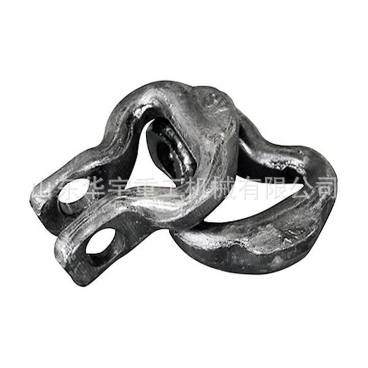 供应矿用高强度开口式连接环 40T开口式连接环 30T刮板机连接环