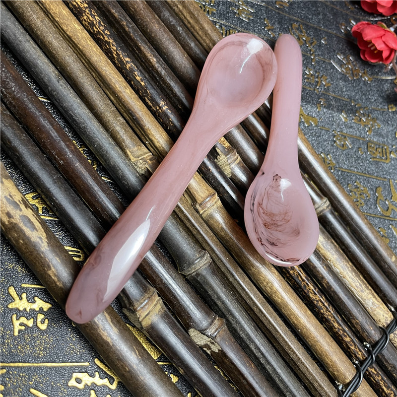 蜜蜡树脂精油勺刮痧勺按摩勺子美容工具-阿里巴巴