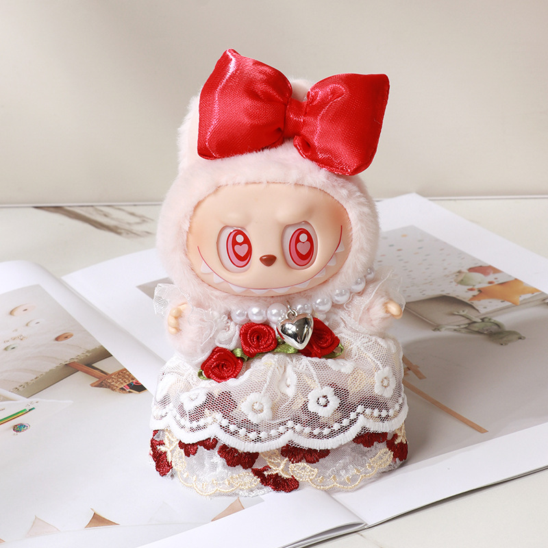 ラブブベビー服ドレス新製品はラブブ人形周辺機器を着用できますかわいい着替えぬいぐるみ服卸売|undefined