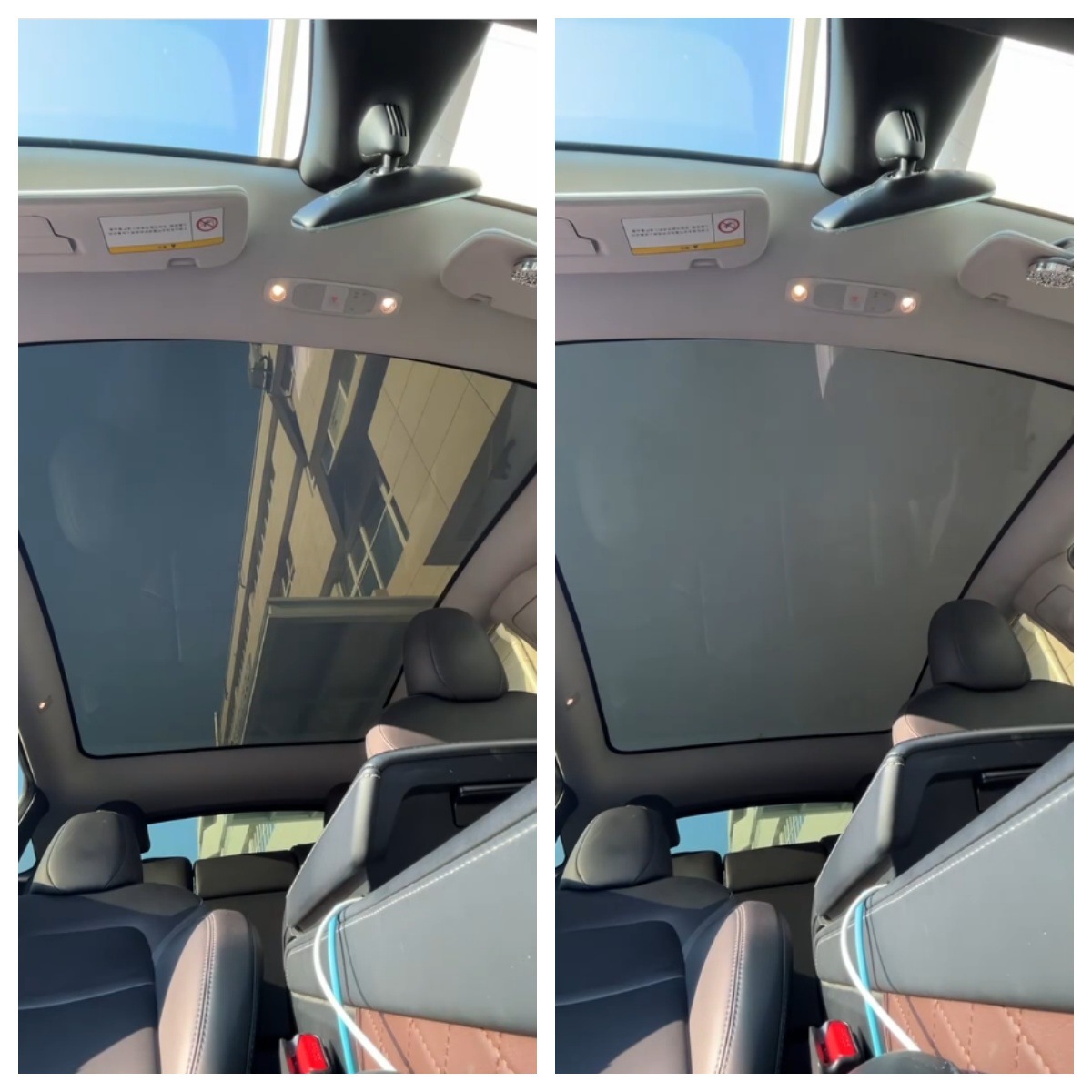Pdlc Electrically Controlled Dimming Film for Car Sunroof, Switchable Transparent High Uv Insulation Car Window Film