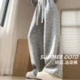 美式宽松新款春秋阔腿裤