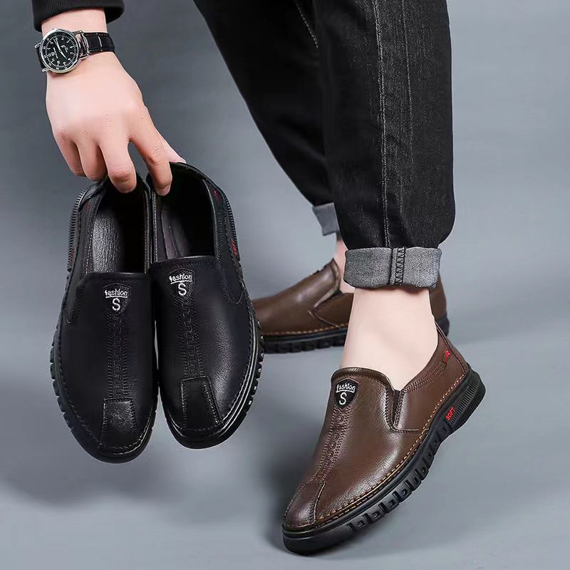 2023 Men's Slip-on Shoes Casual and Vers...