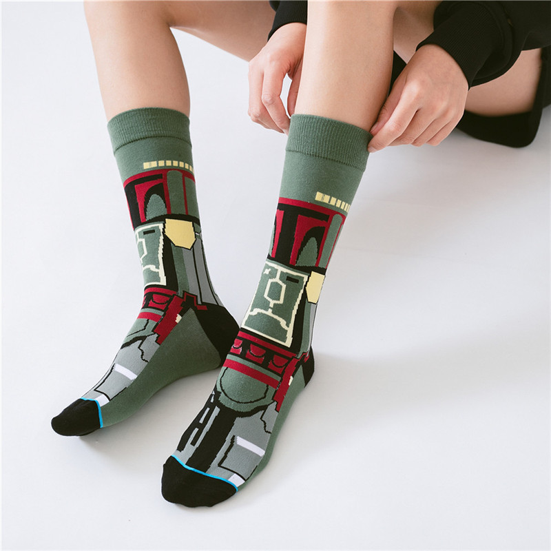 Unisex / both men and women can trend Star Wars tube socks