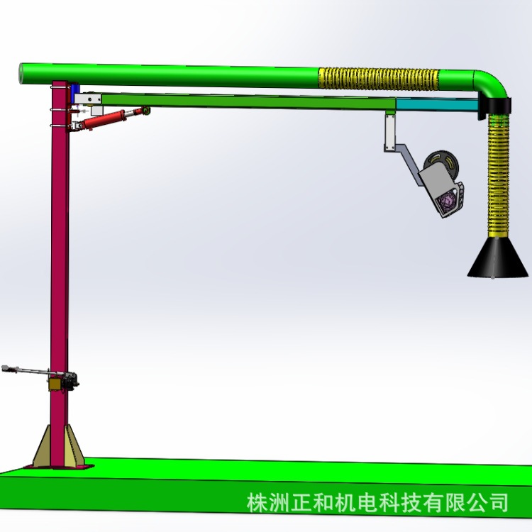 悬臂送丝机YDB焊机空间臂 液压旋臂升降机械臂 精准灵活定位焊接