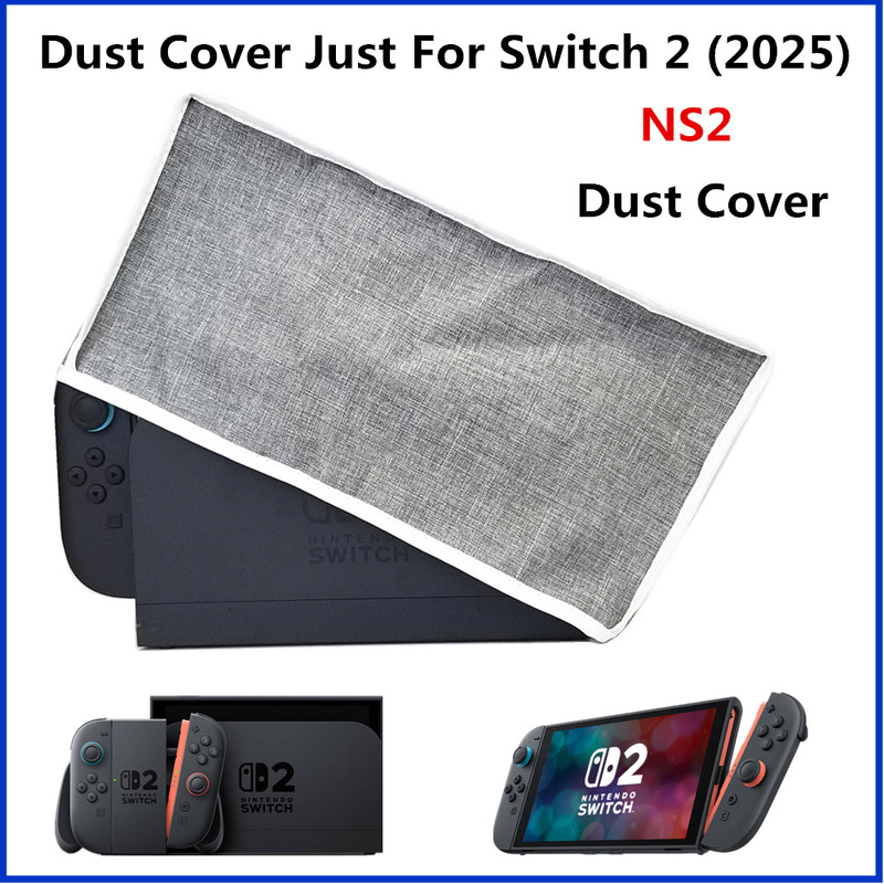 NS2 透明ダストカバーは、Nintendo Switch2 ダストカバースイッチ 2025 ゲームコンソール TPU カバーに適しています。|undefined