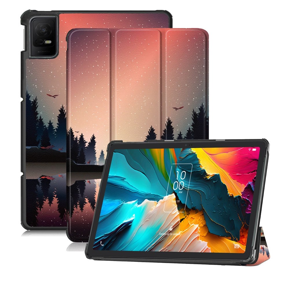 Suitable for TCL Tab 11 flat panel protective leather case Tab11 first generation magnetic suction full-package sleep 9166G protective case