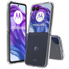 Motorola Razr 60Ultra Razr 60 Razr50に適したクリスタル透明アクリル透明ケース