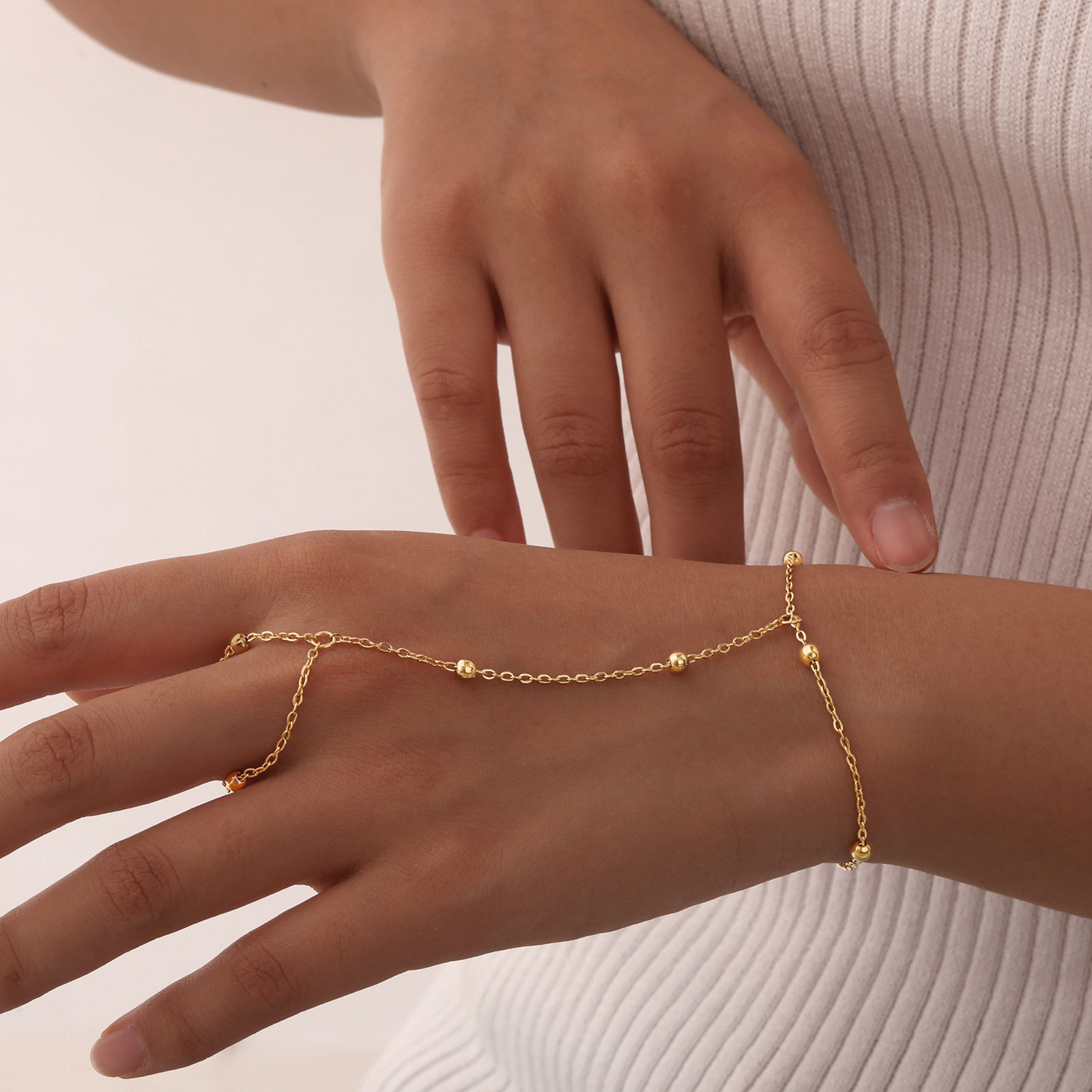 6g Weight Artificial Pearls Inlay Material Bracelets Classification 304 Stainless Steel Chain Material cable chain Chain Type Daily Occasion 304 Stainless Steel Material Geometric Pattern All Seasons Season Women's Gender Plating Design IG Style Style IG Style Geometric 304 Stainless Steel Artificial Pearls Cable Chain Bracelets In Bulk 28