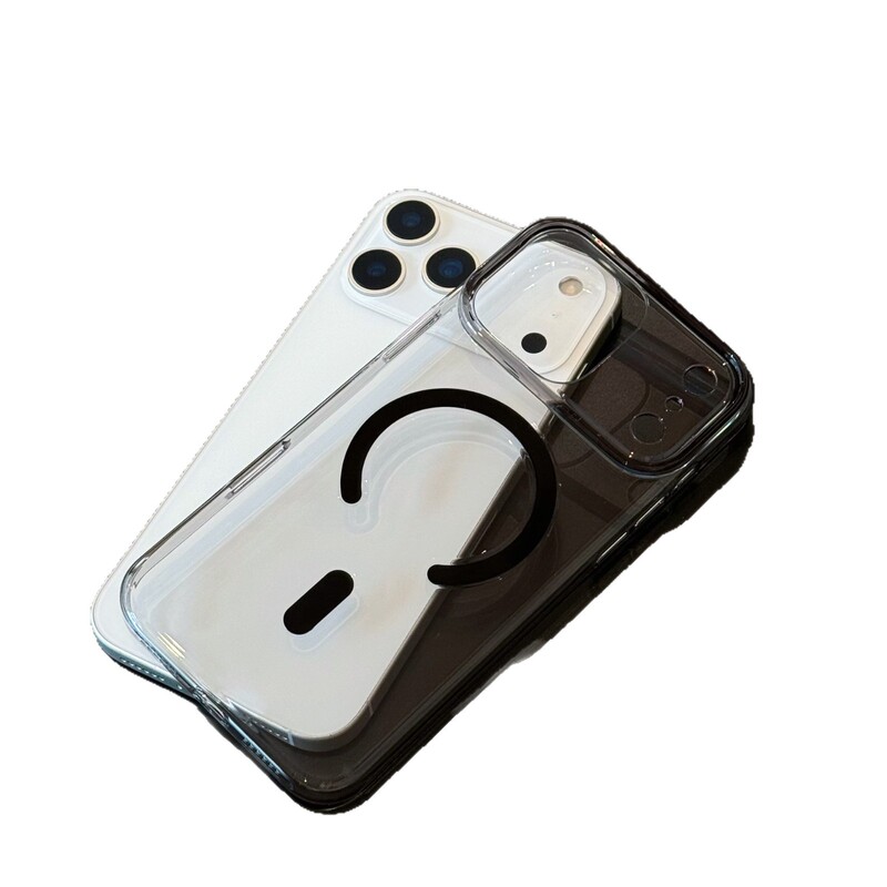 适用iPhone17AIR手机壳简约苹果16promax透明磁吸壳15防摔保护套|undefined