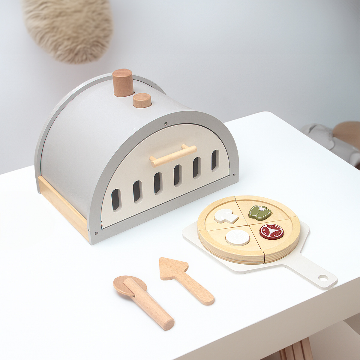 Simulación de madera juego té café máquina pan juego kindergarten cocina rol casa juguetes educativos