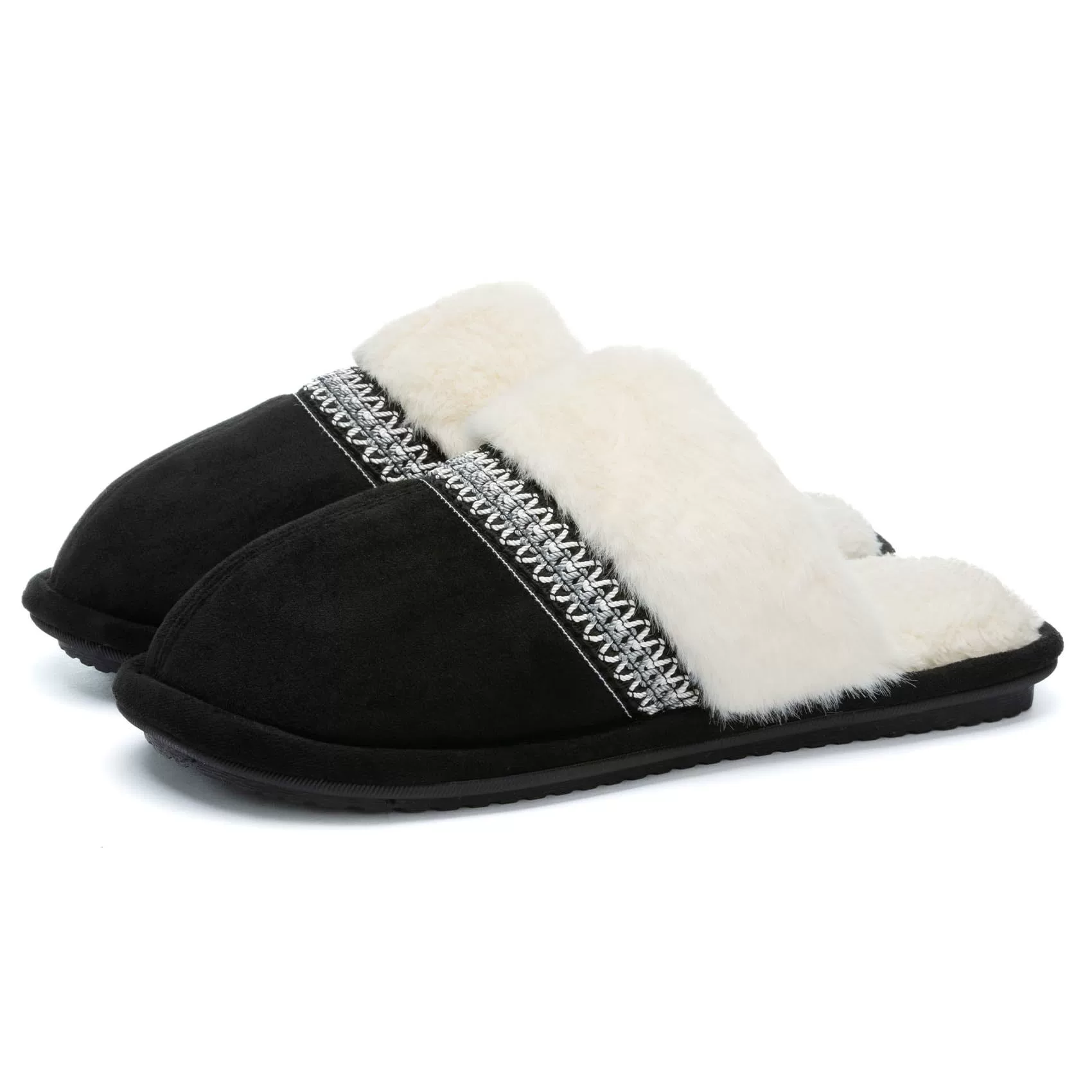 Новые большие меховые домашние тапочки для женщин и мужчин, оптом из-за границы Amazon, теплые, на осень и зиму.