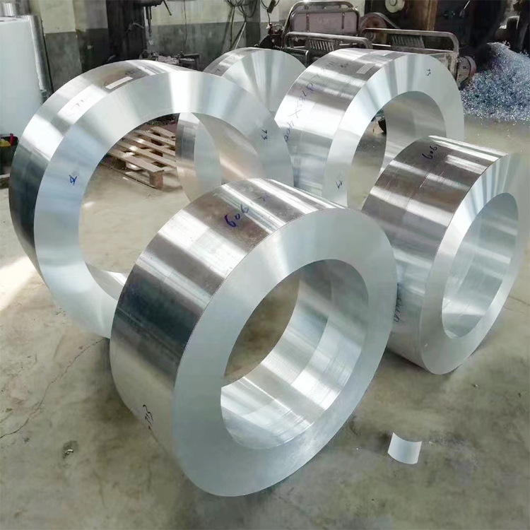 6061大口径厚壁铝管 2A12锻造铝管 无缝铝管