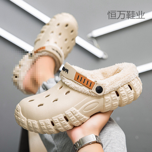 Fujian Large-step Women's Winter Outdoor Slip-on Fashion Anti-slip Thick-soled Couple Warm-wearing Durable Cotton Shoes