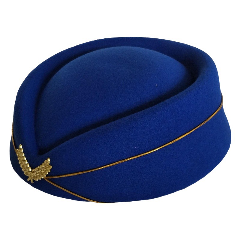 Air hostess hat motor car hat hotel front desk guide hat table performance hat student work hat band dance hat