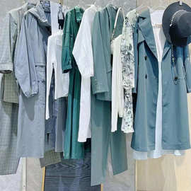 依维24秋妮休闲商务风毛衣上衣裤裙优雅外套品牌折扣女装现货批发