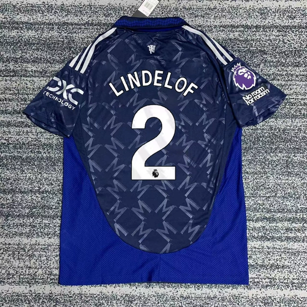 Fan version of away shirt No. 2 Victor Lindelof