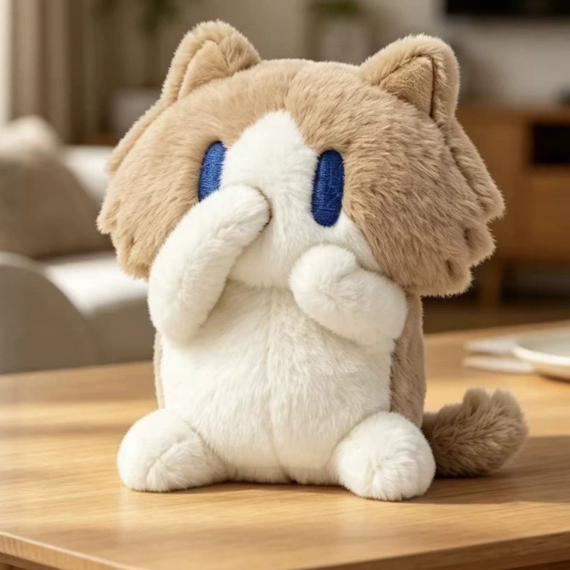 Popular Monthly Bestseller Cat Plush Toy, Cute Cat Stuffed Animal with Mouth Cover, Super Adorable Bag Pendant, Car Keychain Popular Monthly Bestseller Cat Plush Toy, Cute Cat Stuffed Animal with Mouth Cover, Super Adorable Bag Pendant, Car Keychain