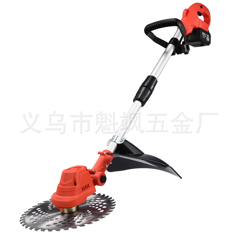 Cortadora de césped eléctrica inalámbrica, desbrozadora, cortadora de césped con batería de litio, recortadora de césped recargable, máquina de podar, cortadora de césped