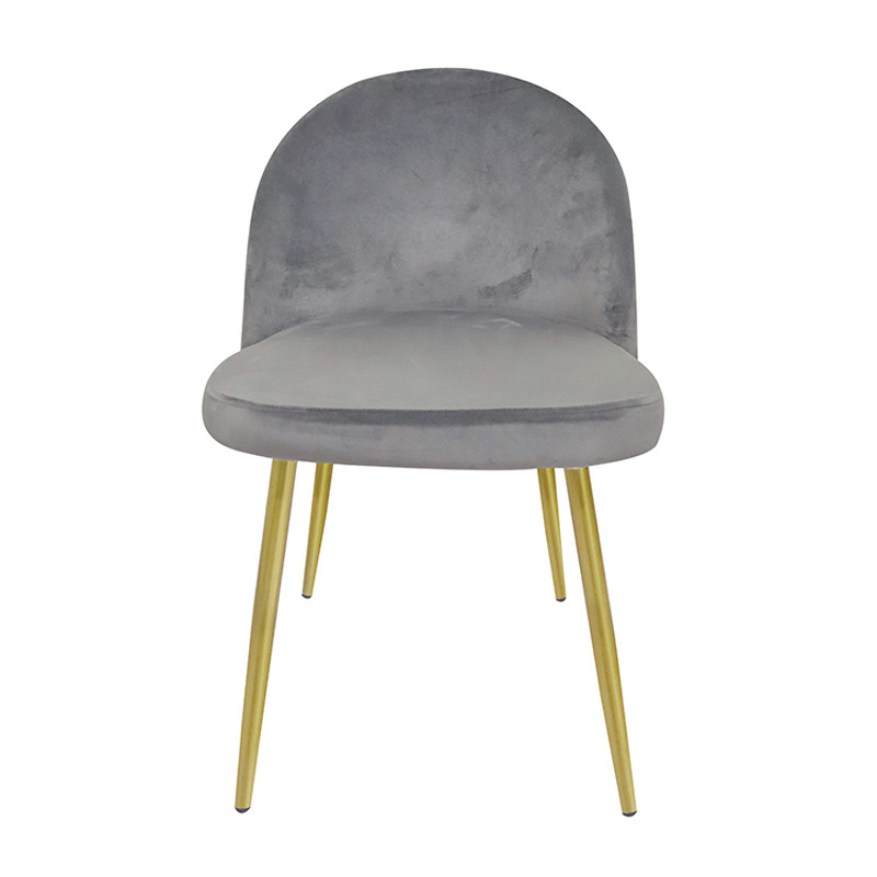 Gran cantidad al por mayor de nuevo estilo nórdico moderno diseño ligero de lujo sala de estar comedor hogar silla de comedor de cuero de lana de color