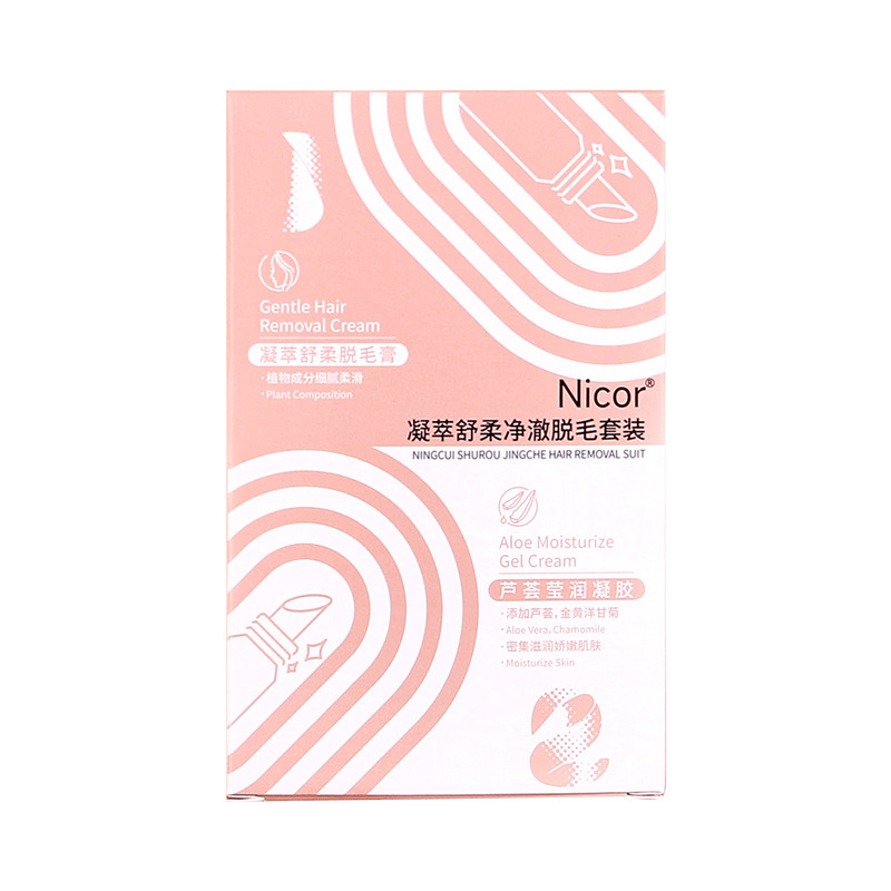 Nicor labio crema de depilación para hombres y mujeres especial labio depilación facial Suave barba eliminación facial fabricante en stock