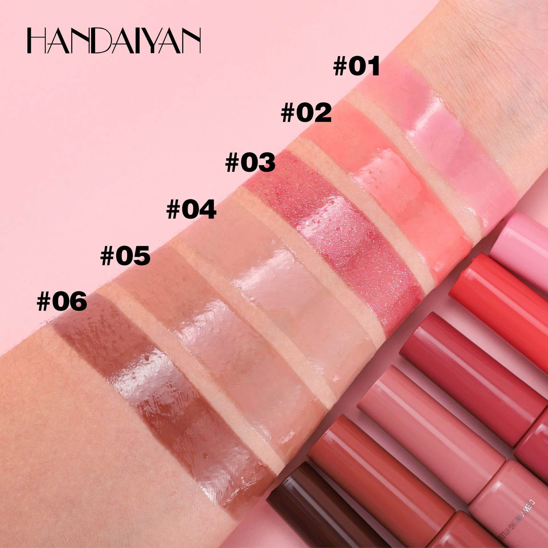 Moisturizing lip gloss, lip balm, (Cross-border trading)