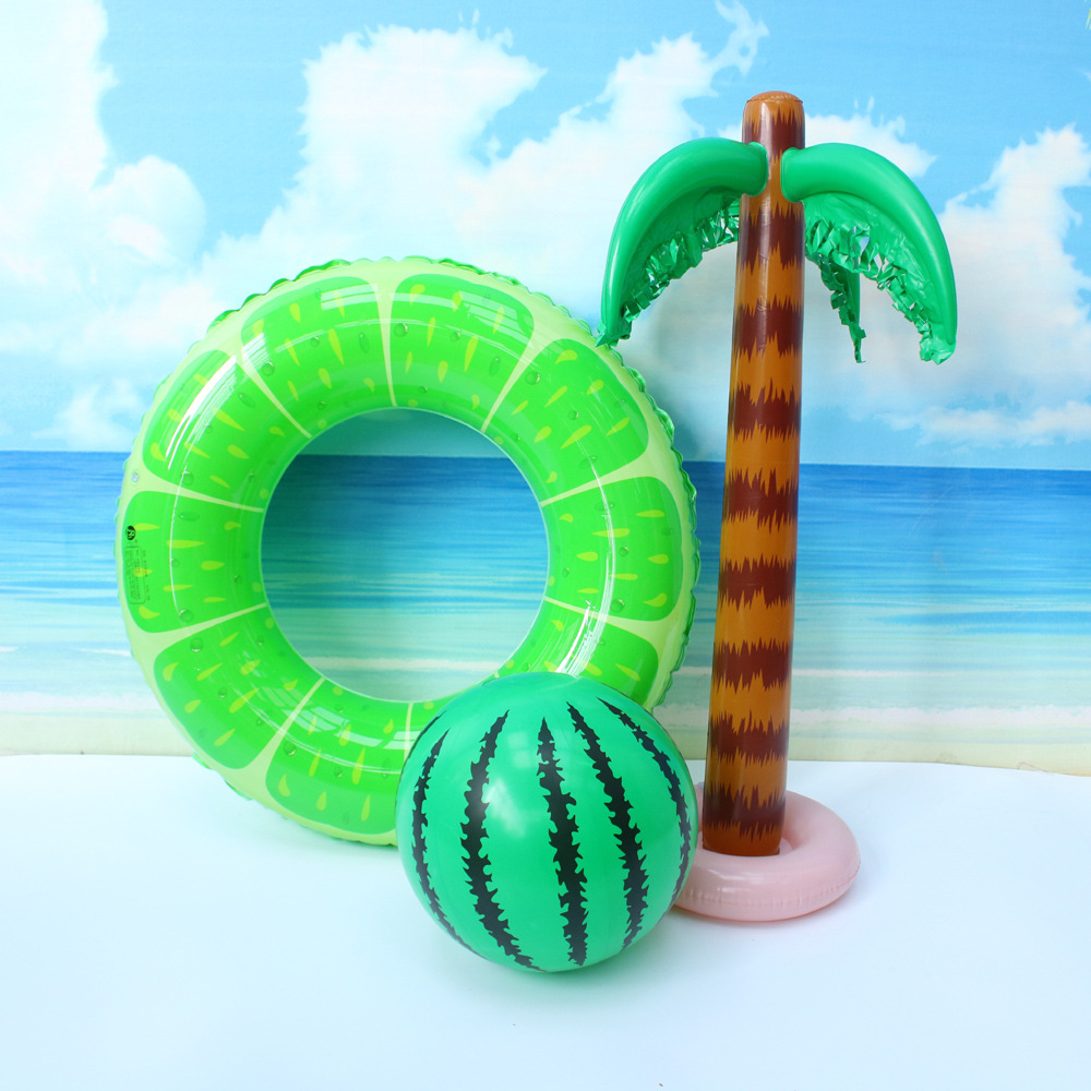 充气水果泳圈
