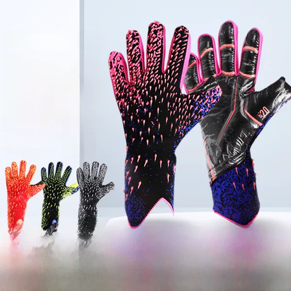 Football Goalkeeper's Gloves Thickened Teenager Adult Latex Finger-free Training Breathable Comfortable Football Goalkeeper's Hand
