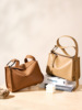 Leather advanced shoulder bag, pillow one shoulder, genuine leather, high-quality style, 2022