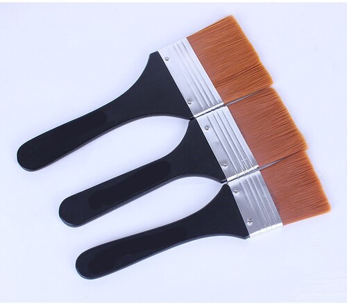 Nylon board brush painting brush gouache acrylic oil painting brush art hand-painted wall painting acrylic paint shading wall brush