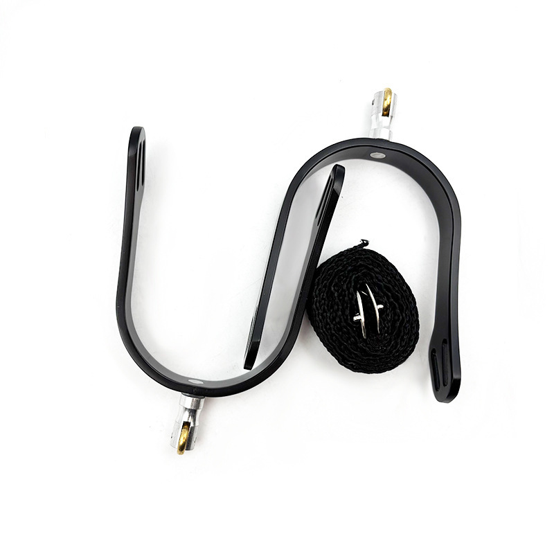 Ball-Bearing Horse Spurs, High-Elastic Webbing Spur Straps, Comfortable and Durable Equestrian Supplies and Horse Gear Accessories