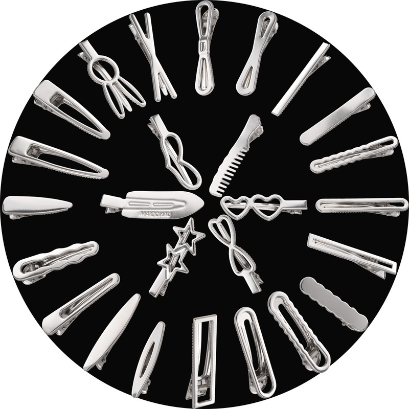 Hairpin y2k cold light hairpin broken hairpin bangs side clip back head clip duckbill clip diy material bottom embryo Hairpin y2k cold light hairpin broken hairpin bangs side clip back head clip duckbill clip diy material bottom embryo