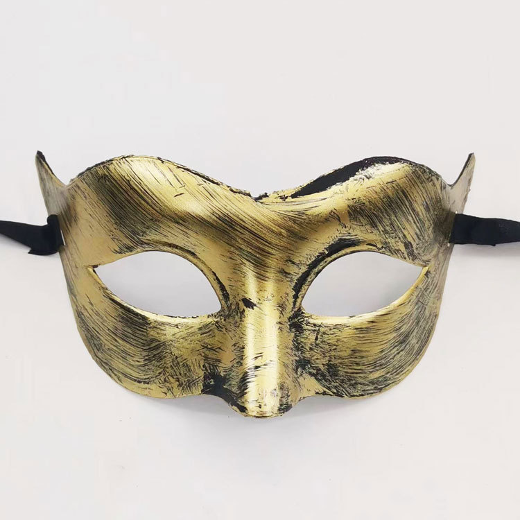 Ventas transfronterizas en caliente princesa de hadas retrógradas mitad cara de la antigua griega máscara de corona de jazz máscara romana