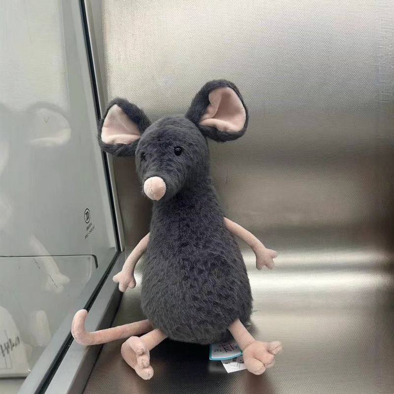 In-Stock Jellycat New Product Lachlan Sad Mouse Otter Plush Toy Doll