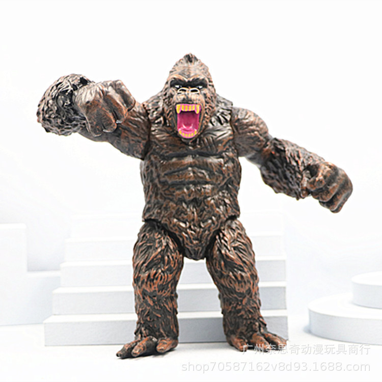 Gos Toy Battle Golden Figure King Empire Dinosaur Rise 2 Movie Model Monster Snow Demon SHM Children's Gift